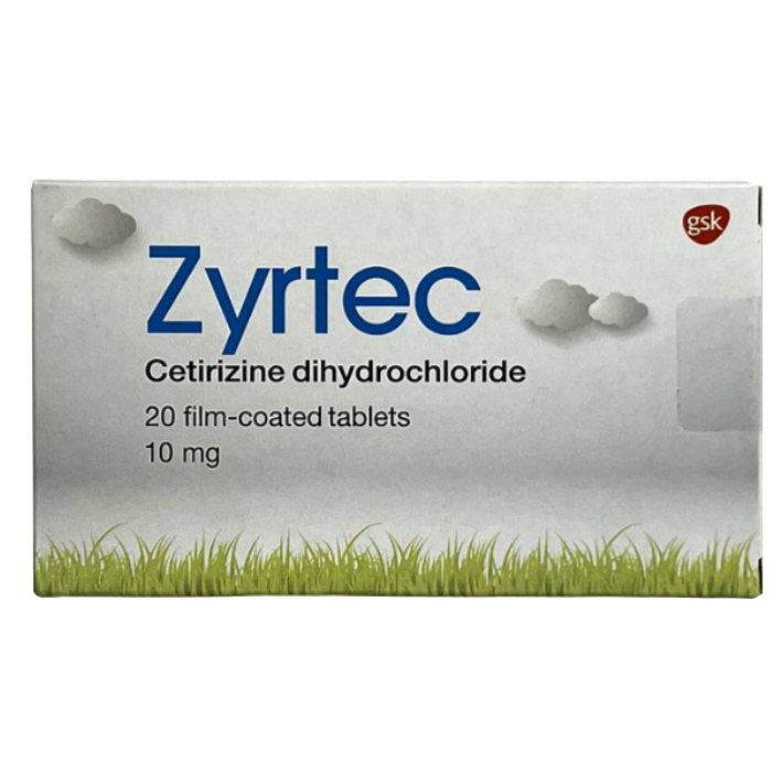 Zyrtec Tab 10mg 20s – Medicina Online Pharmacy | UAE