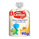 Cerelac Banana Orange & Biscuit Juice 90G