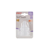 PIGEON 81242 SOFT TOUCH (L) NIPPLES 2S