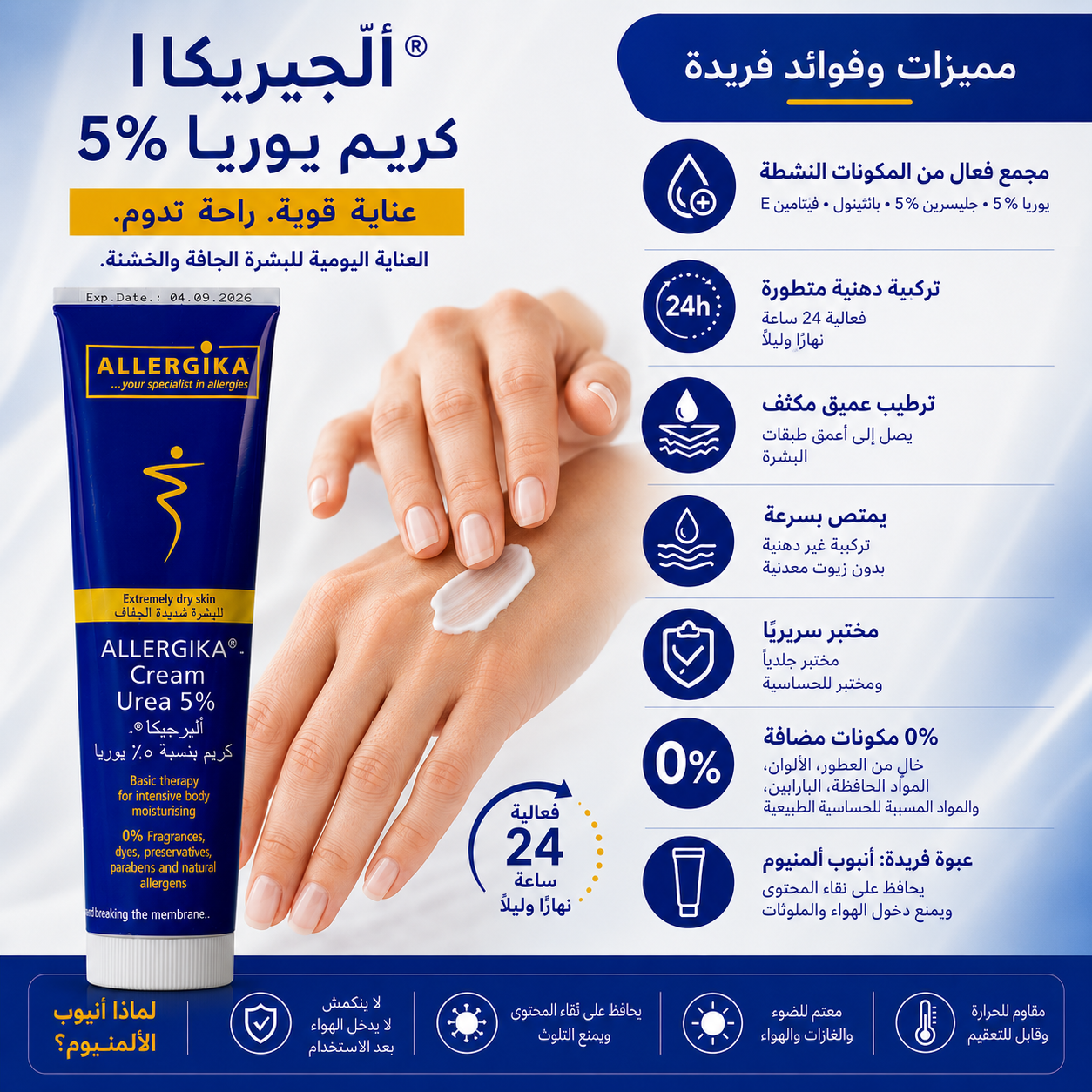Allergika Urea 5% Cream