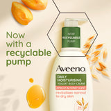 AVEENO DAILY MOIST APRICOT&HONEY SCENT BODY CREAM 300ML