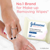 Johnsons Wipes Fragrance Free 25s
