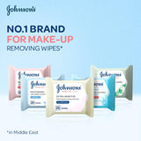 Johnsons Wipes Nourishing Dry Skin 25s