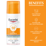 Eucerin Dry Oil Control SPF50+ Gel-Cream  50ml