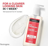 NEUTROGENA SPOT CONTROLLING+FACIAL WASH IN1WEEK 200ML