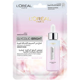 Loreal Glycolic Bright Serum Mask 22g 1's