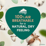 Carefree 100% Organic Cotton Long Liners 24S