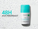 Vichy Green 48-Hour Anti-Perspirant Roll-On Deodorant 50ml