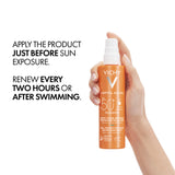 Vichy Capital Soleil SPF50+ Water Fluid Spray 200ml