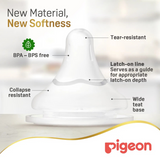 Pigeon Soft Touch L Nipples 2pcs - 81242