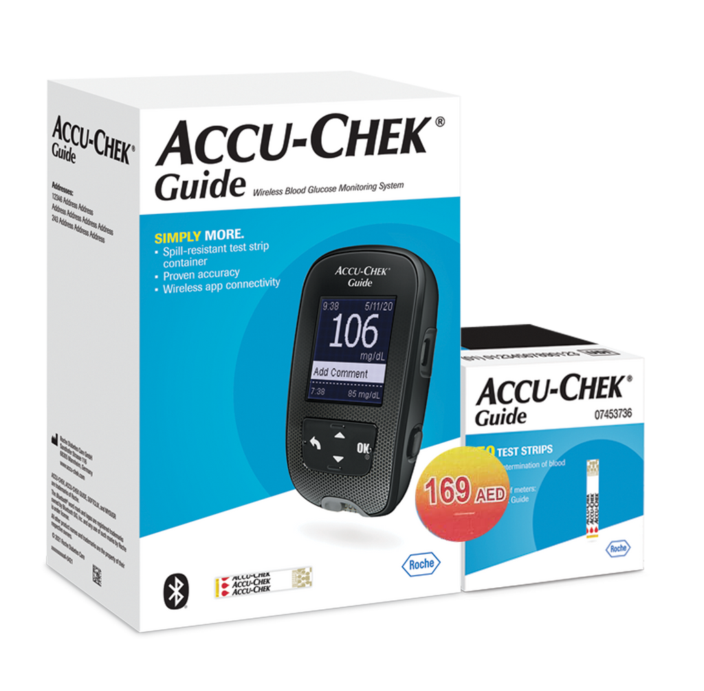 Accuchek Guide Glucometer & Strips Offer | Medicina Pharmacy – Medicina ...