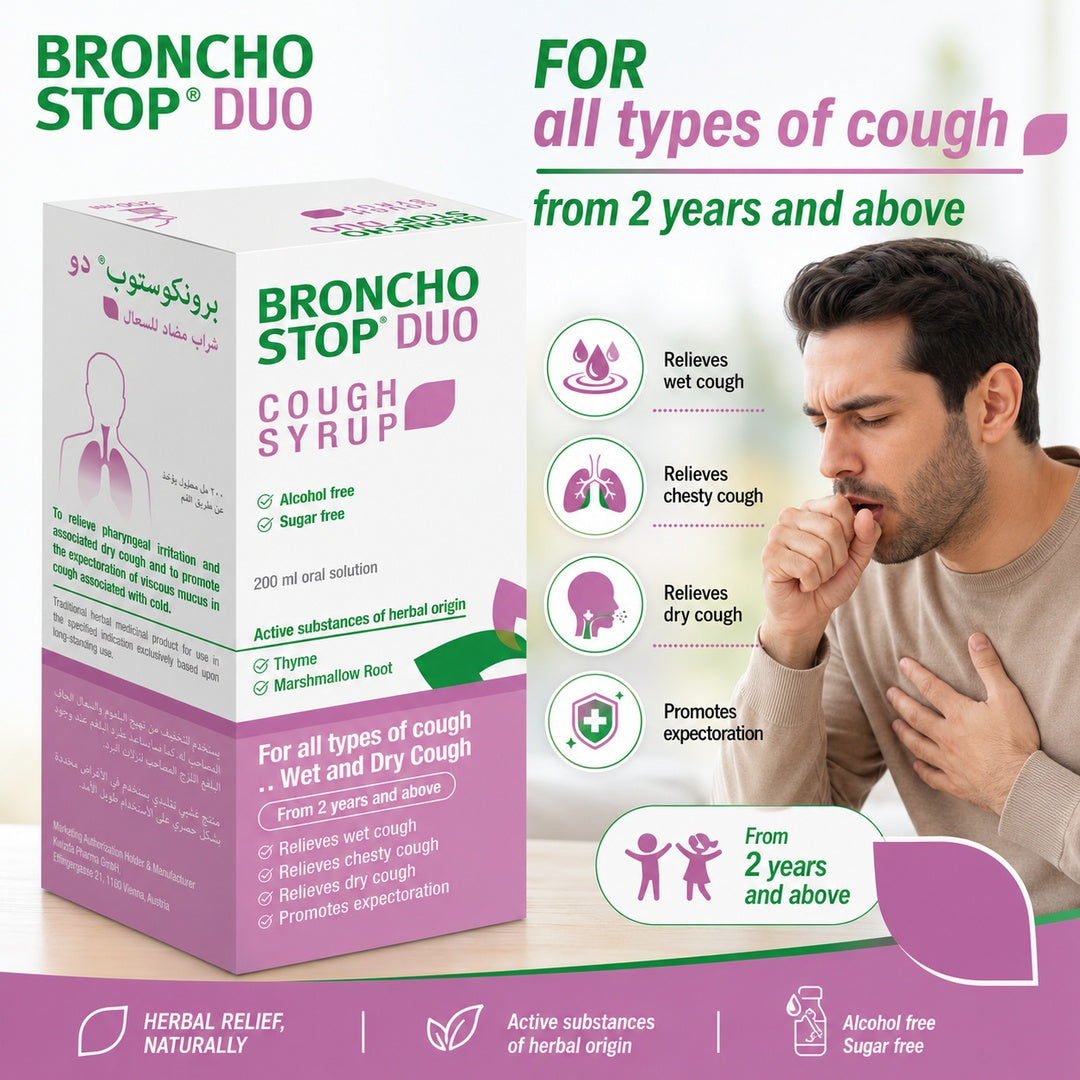 Bronchostop Duo Cough Syrup 200ml
