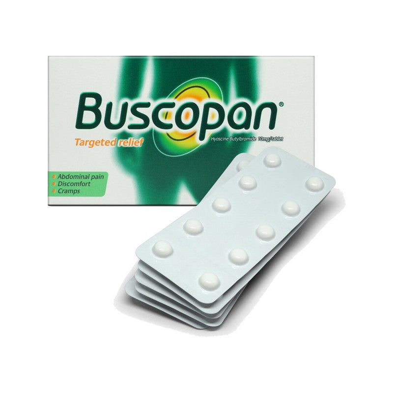 Buscopan 10mg Tablets 20s