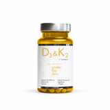 Under The Skin Vitamin D3 + K2 + Turmeric Capsules 60pcs