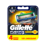 Gillette Fusion ProGlide Power Count 4