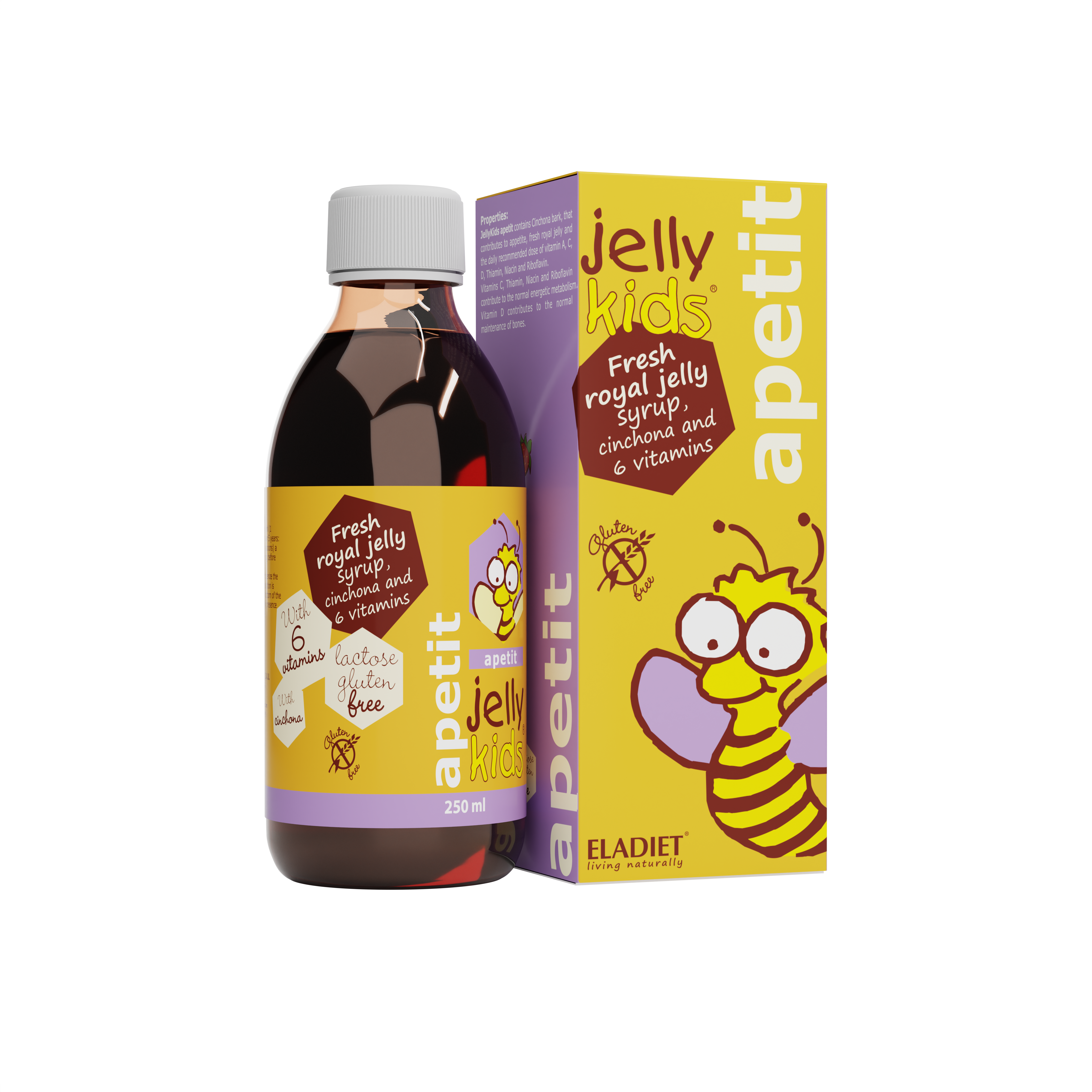 Jelly Kids Apetit Strawberry 250ml
