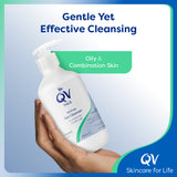 EGO QV OIL FREE GEL CLEANSER PUMP 200ML