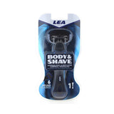 Lea Body & Shave Male 6 Blades + 2 Refills