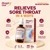 Mosept Oral Mouth Spray 45Ml