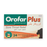Orofar Plus Ginger Honey & Lemon Lozenges 24S