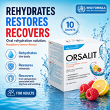 Orsalit For Adults Raspberry-Lemon Sachet 10s
