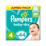 Pampers Air Baby Dry Size 4 Maxi (9-14Kg)