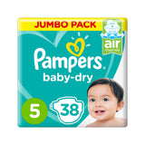 Pampers Air Baby Dry Size 5 Junior (11-16Kg)