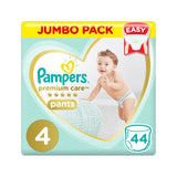 Pampers Premium Care Pants Jumbo Pack Size 4 - 30213 (9-14Kg)