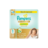 Pampers Newborn Ultimate Comfort Size 1, 22pcs (2–5kg) - 10600