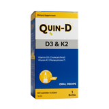 Quin-D Vitamin D3 & K2 Oral Drops 10ml