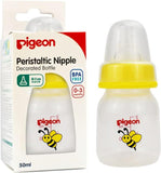 Pigeon Slim Neck Decorated Plastic Bottle 50ml 418