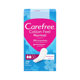 Carefree Cotton Feel Pantyliners 34s