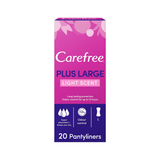 Carefree Plus Large Pantyliners 20s