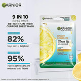 Garnier Fast Clear Serum Tissue Mask 23g 1s