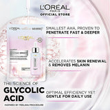 Loreal Glycolic Bright Serum Mask 22g 1s