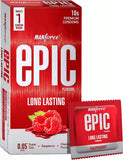 MANFORCE EPIC PLEASURE LONG LASTING CONDOM 10S