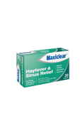 Maxiclear Tablets for Hayfever and Sinus Relief 30s