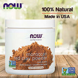 Now Moroccan Red Clay Powder