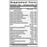 Sunshine A to Z Men Multivitamin Tablets 100pcs