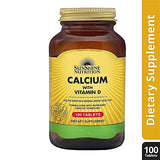 SUNSHINE CALCIUM W/ VIT D TAB 100S
