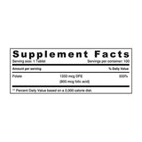 SUNSHINE FOLIC 800MCG TAB 100S
