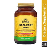 Sunshine Maca Root 500Mg Cap 100S