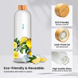 Wtr Boost Borosilicate Amalfi Glass Bottle 600Ml
