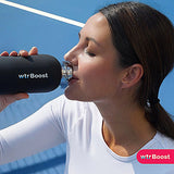 Wtr Boost Matt Black Stainless Bottle 500Ml