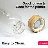 Wtr Boost Save The Ocean Glass Bottle 600Ml