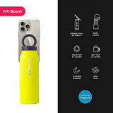 Wtr Boost Yellow Stainless Bottle with Holder 750Ml