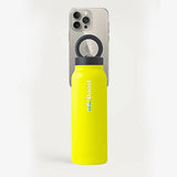 Wtr Boost Yellow Stainless Bottle with Holder 750Ml
