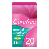 Carefree Cotton Feel Fresh Single Wrapped Pantyliners 20s