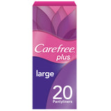 Carefree Plus Large Pantyliners 20s