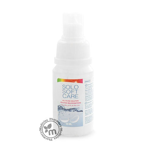 Solo Soft Care Contact Lens Solution 60 mL